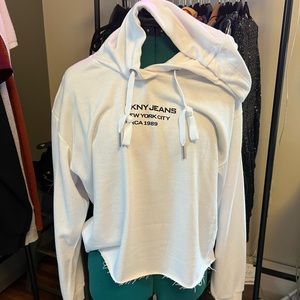 Cropped DKNY hoodie